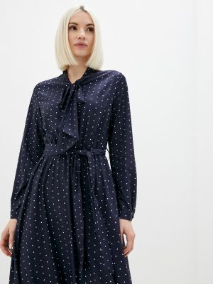 Платье-рубашка Vladi Collection синее