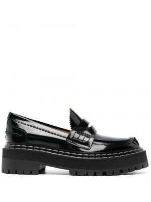 Pantofi loafer din piele Proenza Schouler negru