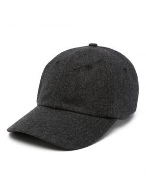 Vilnonis kepurė su snapeliu Fursac pilka