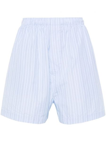 Bermuda kratke hlače z vezenjem Balenciaga modra