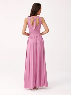 Вечерна рокля Roco розово