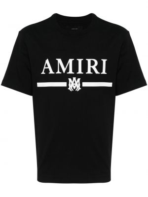 Памучна тениска с принт Amiri