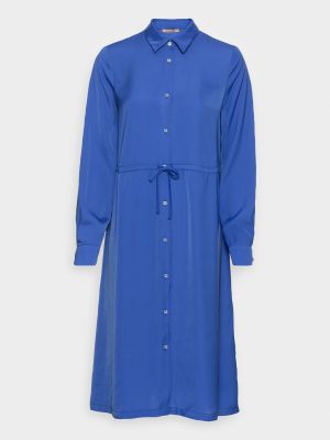 Платье-рубашка Anna Field синее