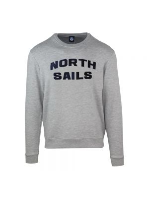 Bluza z kapturem z długim rękawem North Sails szara