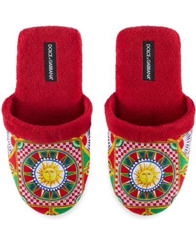 Bavlnené domáce papuče Dolce & Gabbana