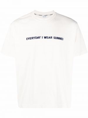 T-shirt Sunnei bianco