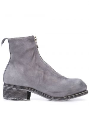 Botas con cremallera Guidi gris