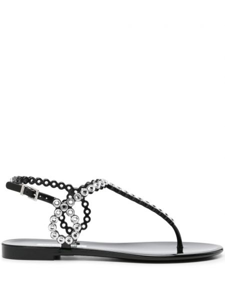 Sandále Aquazzura čierna