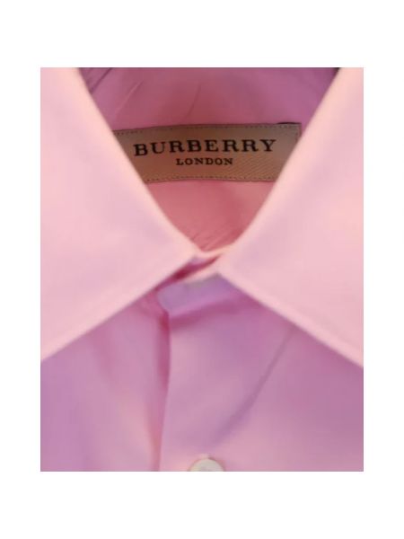 Camisa retro Burberry Vintage rosa