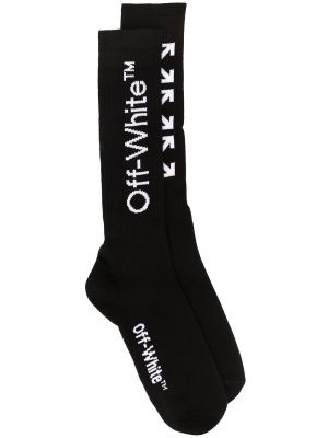 Off-White calcetines con motivo Arrows - Negro Off-white