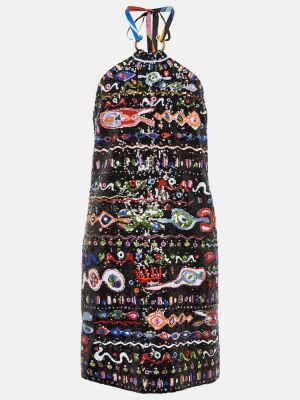 Sukienka w abstrakcyjne wzory Pucci