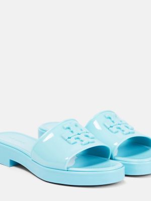 Sandále Tory Burch modrá