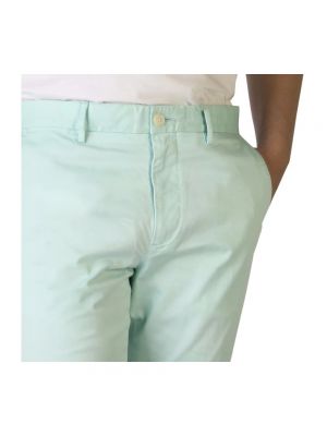 Pantalones chinos de algodón Tommy Hilfiger azul