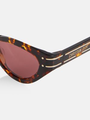 Очки солнцезащитные Dior Eyewear коричневые