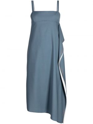 Асиметрична миди рокля Ports 1961 синьо