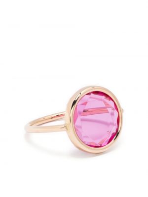 Prstan iz rožnatega zlata Ginette Ny