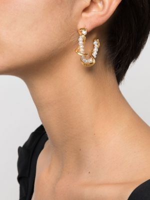 Boucles d'oreilles avec perles Missoma doré