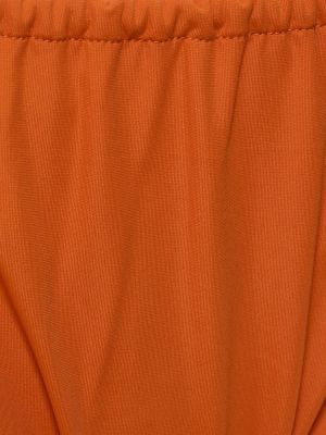 Найлонов компект бикини Saint Laurent оранжево