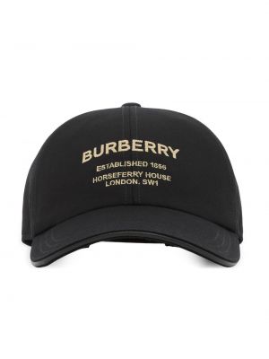 Siuvinėtas kepurė su snapeliu Burberry