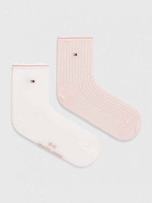Růžové ponožky Tommy Hilfiger