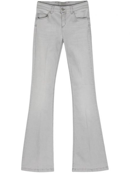 Low waist bootcut jeans ausgestellt Liu Jo grau