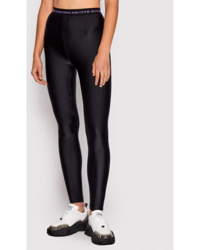 Versace Jeans Couture Leggings 73HAC101 Fekete Slim Fit