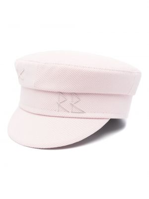 Casquette avec applique Ruslan Baginskiy rose