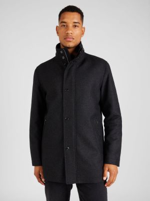 Krátký kabát Boss Black čierna