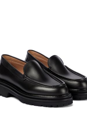 Pantofi loafer din piele Legres negru