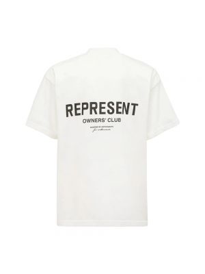 Koszulka z nadrukiem Represent biała