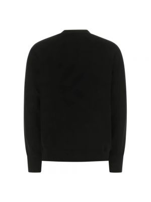 Bluza bawełniana z nadrukiem Versace Jeans Couture czarna