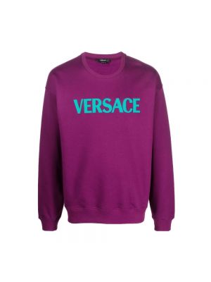 Bluza dresowa Versace fioletowa