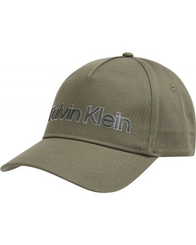 Cappello con visiera Calvin Klein verde
