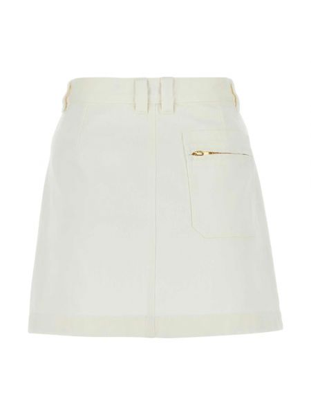 Mini falda A.p.c. blanco