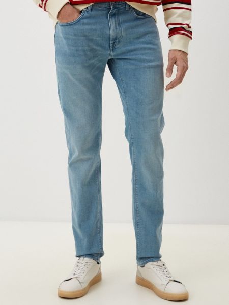 Прямые джинсы Tommy Hilfiger синие