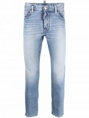 Skinny fit-jeans Dsquared2 blå