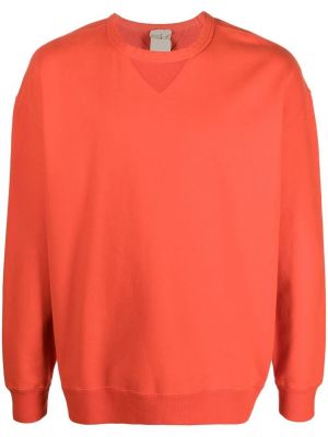 Sweatshirt mit rundem ausschnitt Ten C orange