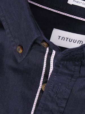 Μακρυμάνικο πουκάμισο Tatuum μαύρο