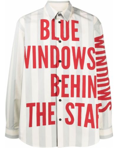 Camisa de estrellas Jil Sander azul