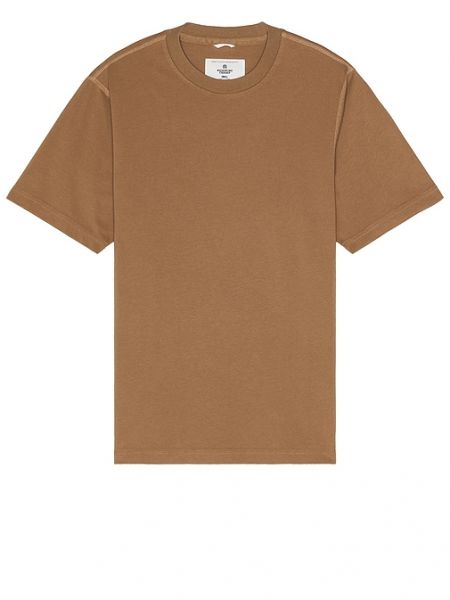 T-shirt in jersey classico Reigning Champ marrone