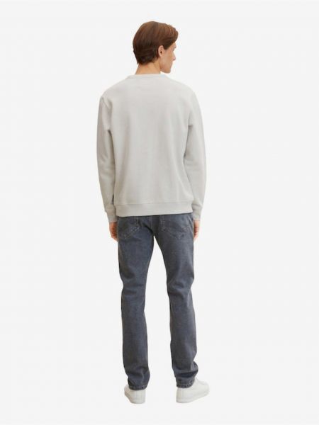 Priliehavé džínsy s rovným strihom Tom Tailor sivá