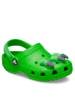 Sandales Crocs zaļš