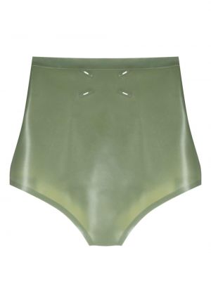 Pantalon culotte taille haute Maison Margiela vert