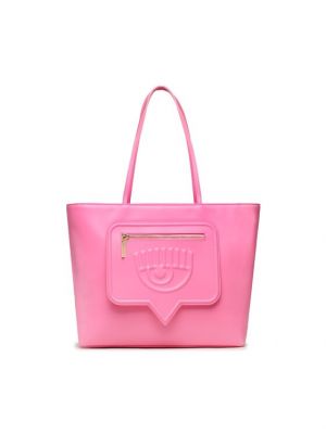 Bevásárlótáska Chiara Ferragni rózsaszín