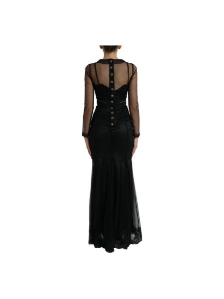 Vestido largo Dolce & Gabbana negro