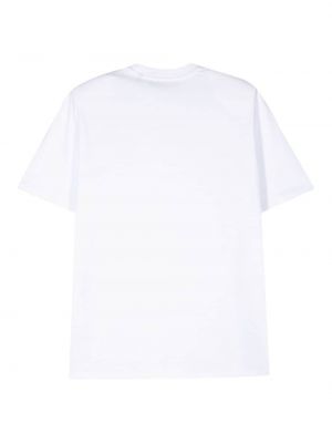 Kokvilnas t-krekls Rotate balts