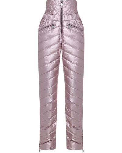 Стеганые спортивные штаны Naumi розовые