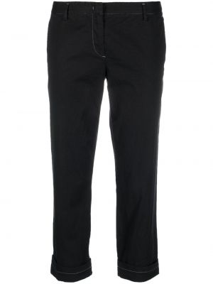 Nohavice s nízkym pásom Prada Pre-owned čierna