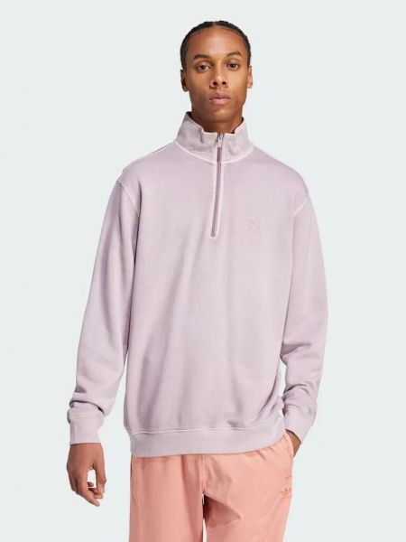 Свитшот с карманами Adidas Originals фиолетовый
