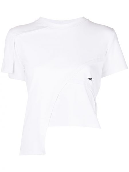 Camiseta con estampado Heliot Emil blanco